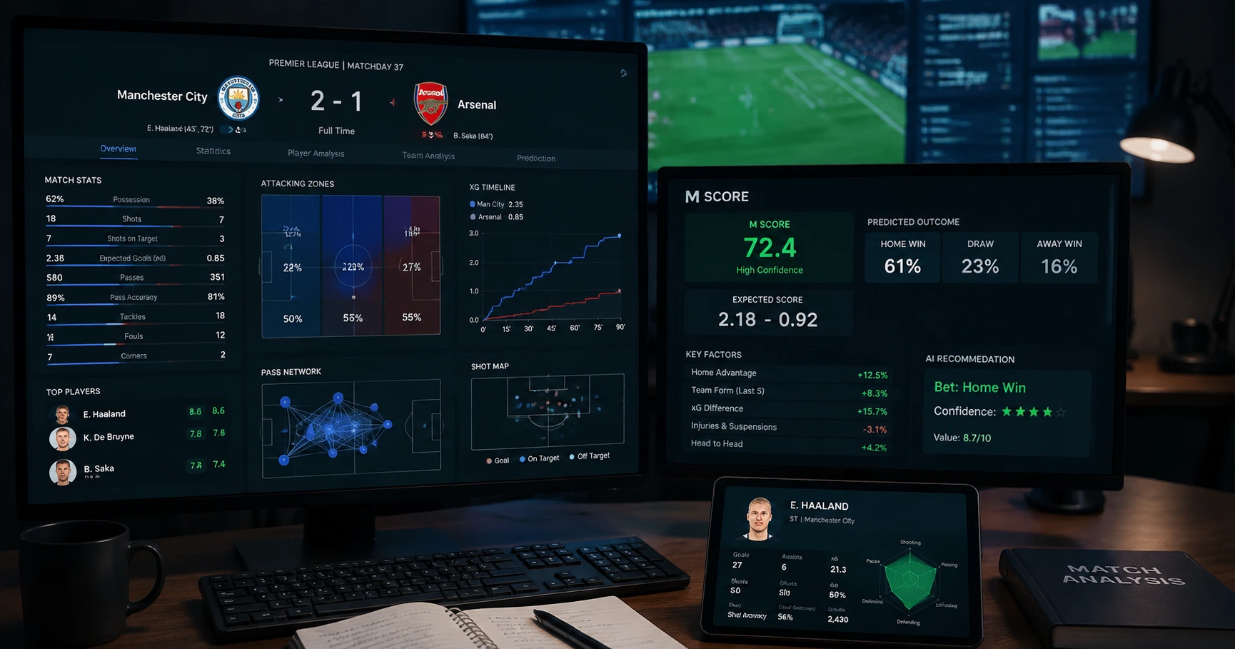Khám phá m score: Chìa khóa thành công trong bóng đá và cá cược - image 2